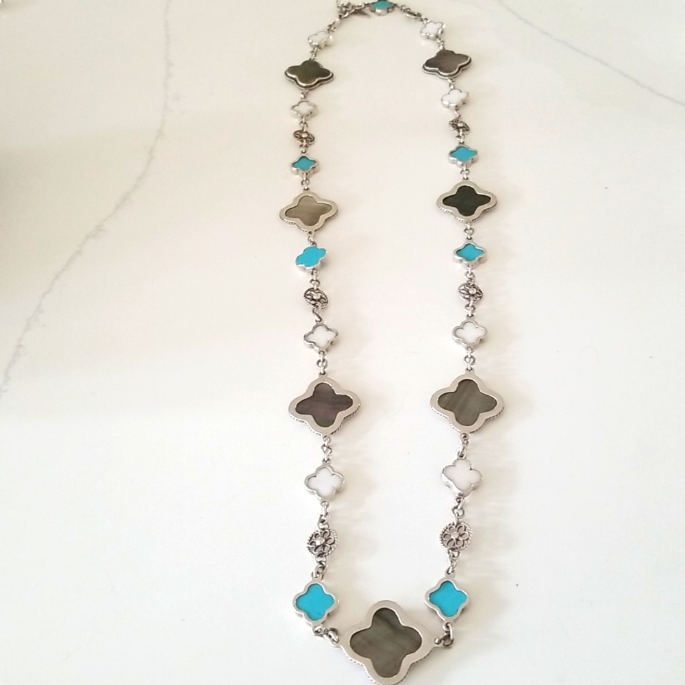 Barry Brinker alahambra necklace